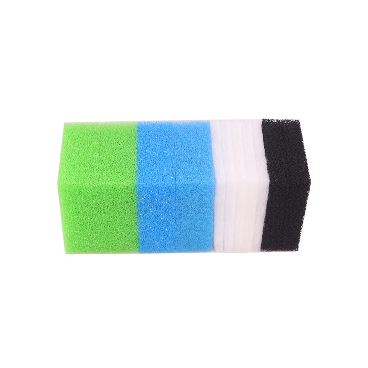 INGVIEE Sets Compatible Aquarium Filter Foam Sponge for Juwel Standard/Bioflow 6.0 / L (1 x Blue Fine, 1 x Blue Coarse, 2 x Green Nitrate, 2 x Black Carbon, 5 x Poly pads)