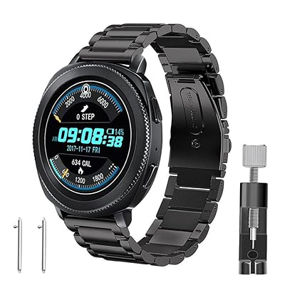Amazon Galaxy Watch 42mm Belt Leather Silicone Strap For Samsung