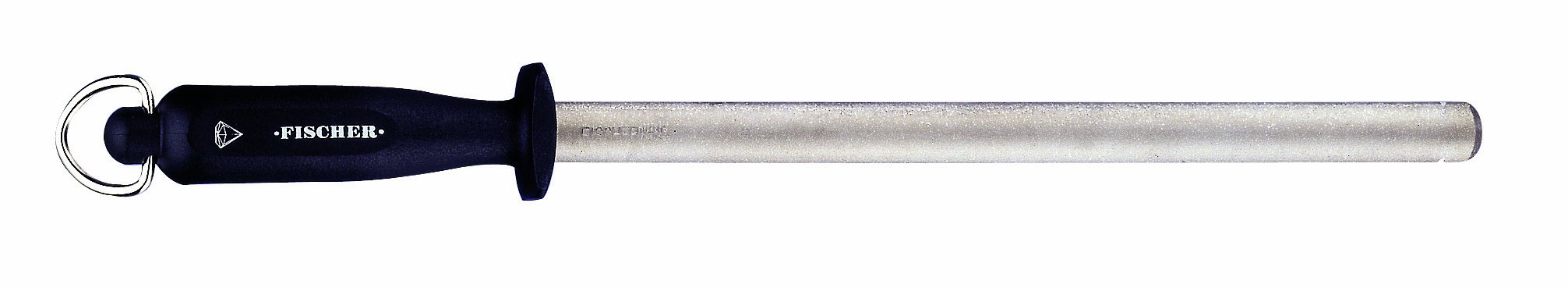 Fischer Deluxe Diamond Coated Half Oval Sharpening Steel 27cm
