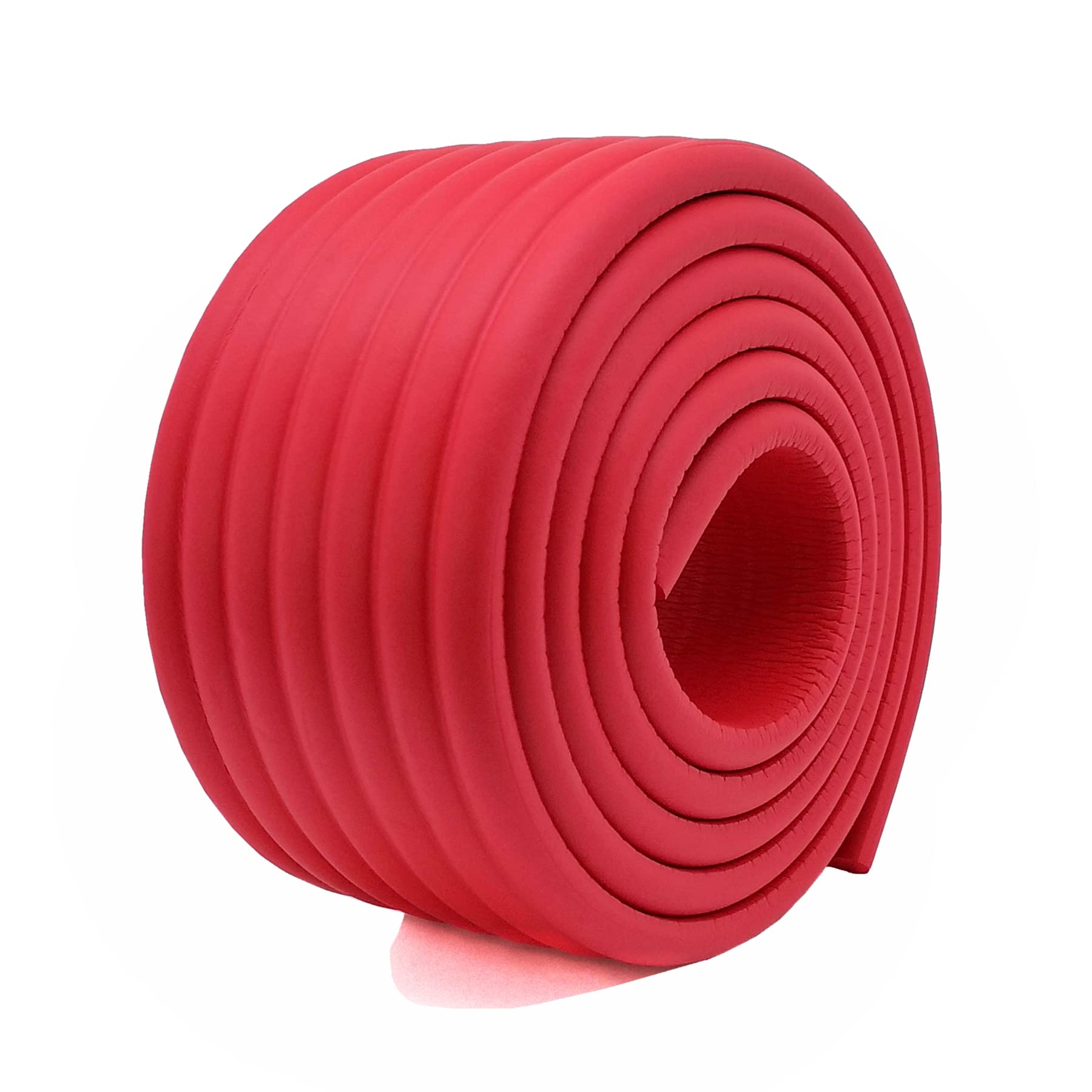 Photo 1 of M2cbridge Multifunctional Edge and Corner Guard Coverage Baby Safety Bumper DIY 6.5 Ft (Red)