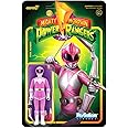Super7 Mighty Morphin Power Rangers Pink Ranger - 3.75" Power Rangers Action Figure with Accessories Classic TV Show Collectibles and Retro Toys
