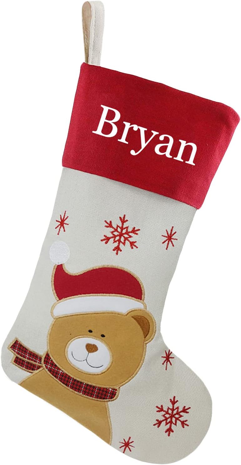 Stockings & Holders - Personalized Christmas Stocking, 18