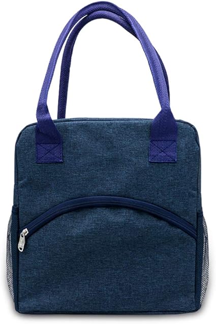 Landjoy Sac Isotherme 11l Sac Repas Impermeable Sac Isotherme Repas Bureau Lunch Bag Pour Femme Homme Adulte Enfant Pour Travail Ecole Bleu Amazon Fr Sports Et Loisirs