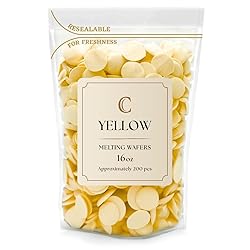 KIDU Yellow Chocolate Melting Wafers 16 Ounces Bulk