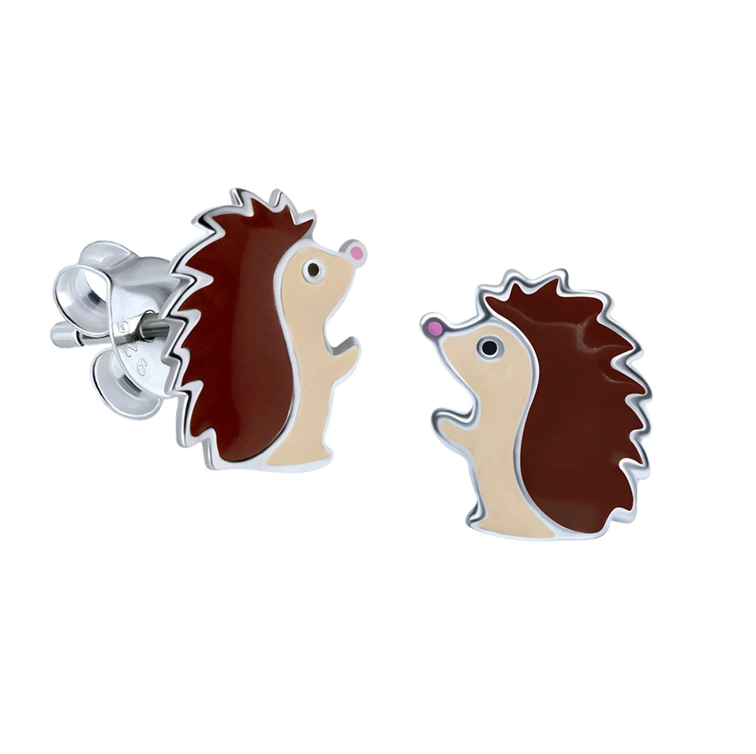 Hedgehog Earrings - 926 Sterling Silver