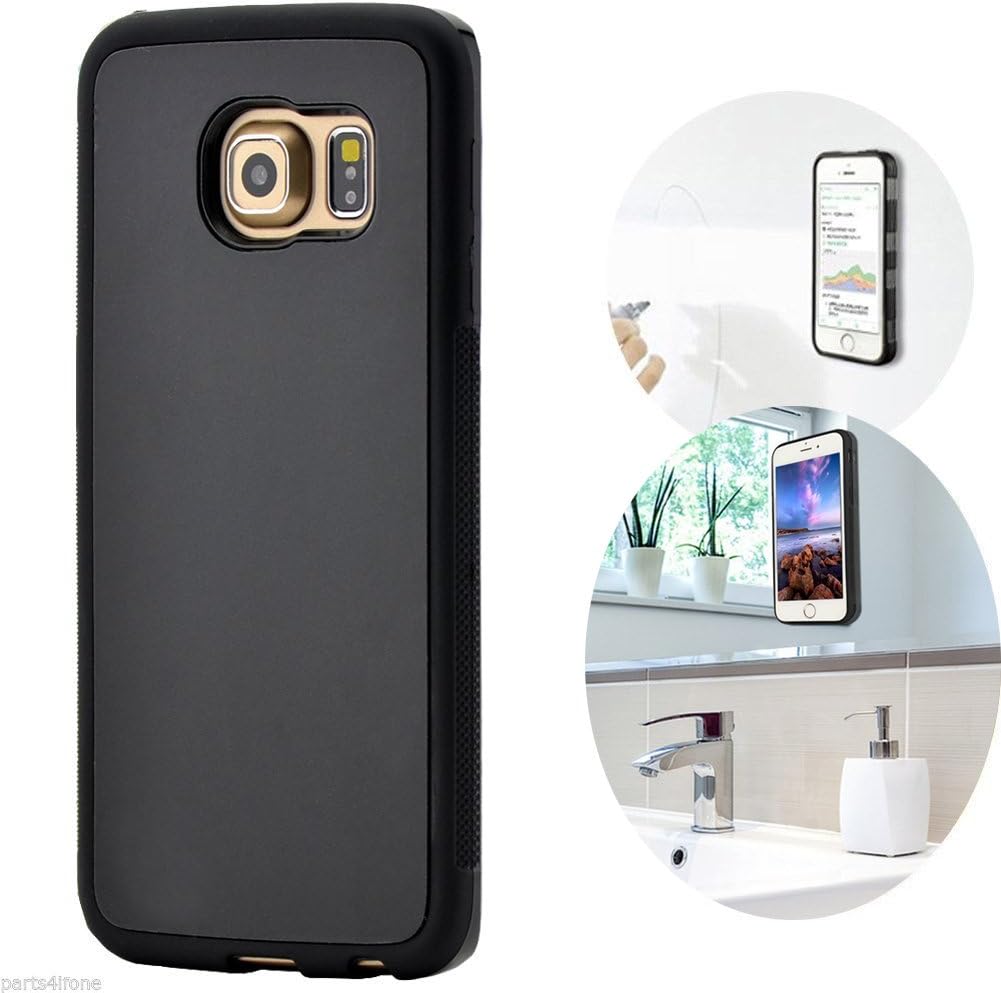 Aukoo Anti-Gravity Selfie Case for Samsung Galaxy S7 Edge with Magical Nano Sticky Can Stick to glass, mirrors, whiteboards, metal, kitchen cabinets or tile, car GPS, and most smooth, flat surfaces