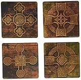 Celtic Crosses Absorbent Coasters