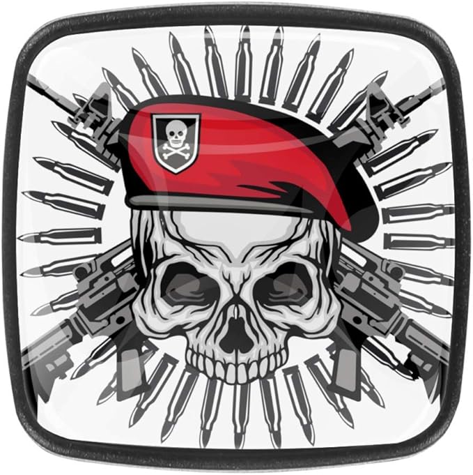 Xingruyun Pomos para Muebles Guerrero Esqueleto Pomos y Tiradores