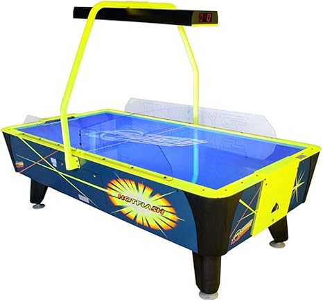 Amazon Com Valley Dynamo Hot Flash 2 8 Foot Air Hockey Table