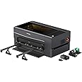 xTool P2S 55W CO2 Laser Cutter Versatile Bundle, with Riser Base, Conveyor Feeder, RA2 Pro Rotary, Dual Smart 16MP Cameras, Curved Surface Engraving, Smart Desktop CO2 Laser Engraver Machine