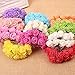 Roses Flowers Fake Flowers Mini Foam Fake Roses Head DIY Party Wedding Decor Handmade Scrapbooking Rose Flower Fake Flowers Home Wreath Gift Box rose Artificial Flowers for Decoration 144pcs 2cm (red)
