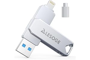 MFi Certified 128GB Flash Drive for iPhone Photo Stick USB Memory Stick Thumb Drives, High Speed USB Stick External Storage f