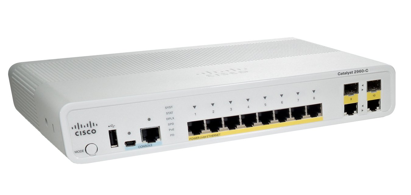 Cisco WS-C2960C-8PC-L