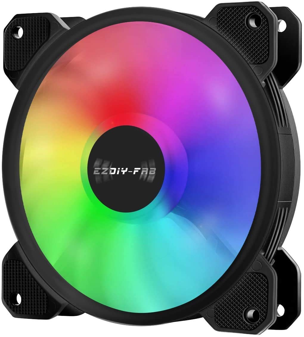 EZDIY-FAB 120mm Computer Case Fan-1 Pack