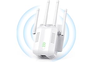 Maxuni WiFi Extenders Signal Booster for Home WiFi Boosters and Signal Amplifier, Dual Band 2.4ghz, Cover Up to 1600 Sq.Ft and 30 Devices