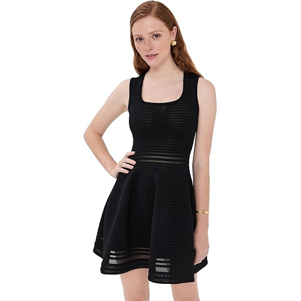 deep v knit dress The Black V Neck Contrast Trim Knit Mini Dress & Reviews - Black - Dresses main image 0