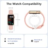 FITVII Slim Fitness Tracker Smartwatch Blood Oxygen Heart Rate BP Sleep IP68 view 8