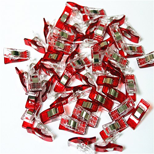CADY, Paper Clips, Blinder Clips, Multi-purpose Clips, Red (100pcs) - Thumbnail 4