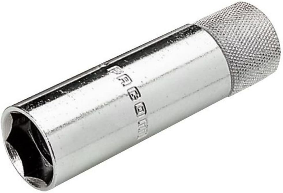 FACOM B.J16A1 3/8" Square Drive Socket for 16 mm/18 mm and 21 mm Spark Plugs, 16 mm Diameter, 90 mm Length