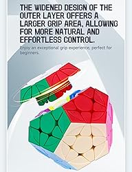 Megaminx Cube, Roxenda 3x3x3 Pentagonal Speed Cube