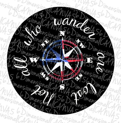 Not All Who Wander jeep tire cover