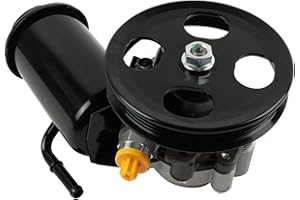 Daysyore Power Steering Pump 21-5229 with Pulley Fits for 1995-2004 Tacoma 3.4L V6,1996-2002 4Runner 3.4L V6,1995-1998 T100 3.4L V6. Power Assist Pump, Replace OE 4432004051, 4432004050 56110-RAA-A01