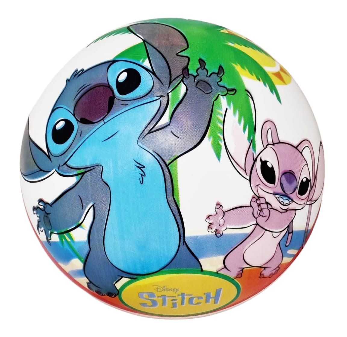 Disney Stitch Bioball Ball for Handball Sea Beach Garden 16 cm