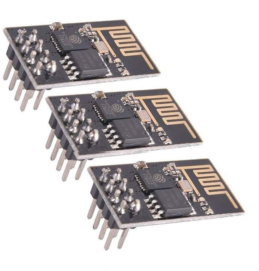 DollaTek 3Pcs ESP8266 Serial Wifi Wireless Transceiver Module ESP-01