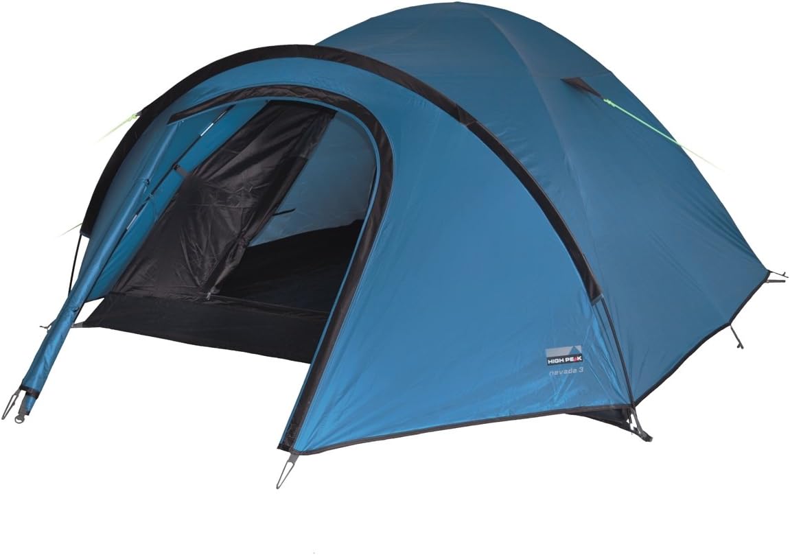HIGH PEAK Tente coupole pour 3 personnes NEVADA 3 CE = 2000 mm