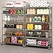 Seville Classics UltraDurable Commercial-Grade 6-Tier NSF-Certified Steel Wire Shelving with Wheels, 48