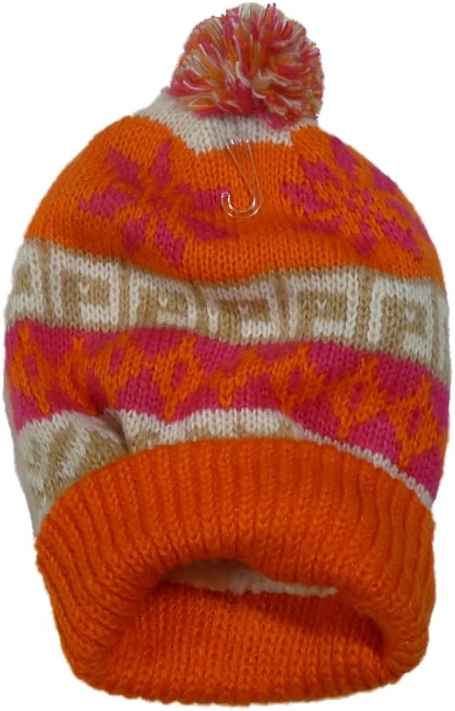 orange stocking cap
