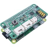 Seeed Studio reSpeaker 2-Mics Pi HAT for Raspberry Pi - WM8960 Audio Codec, 2 Analog Microphones, 3 APA102 RGB LEDs, 3.5mm Audio Jack, User Button, Attached with NLU Software Algorithms, VAD,DOA, KWS