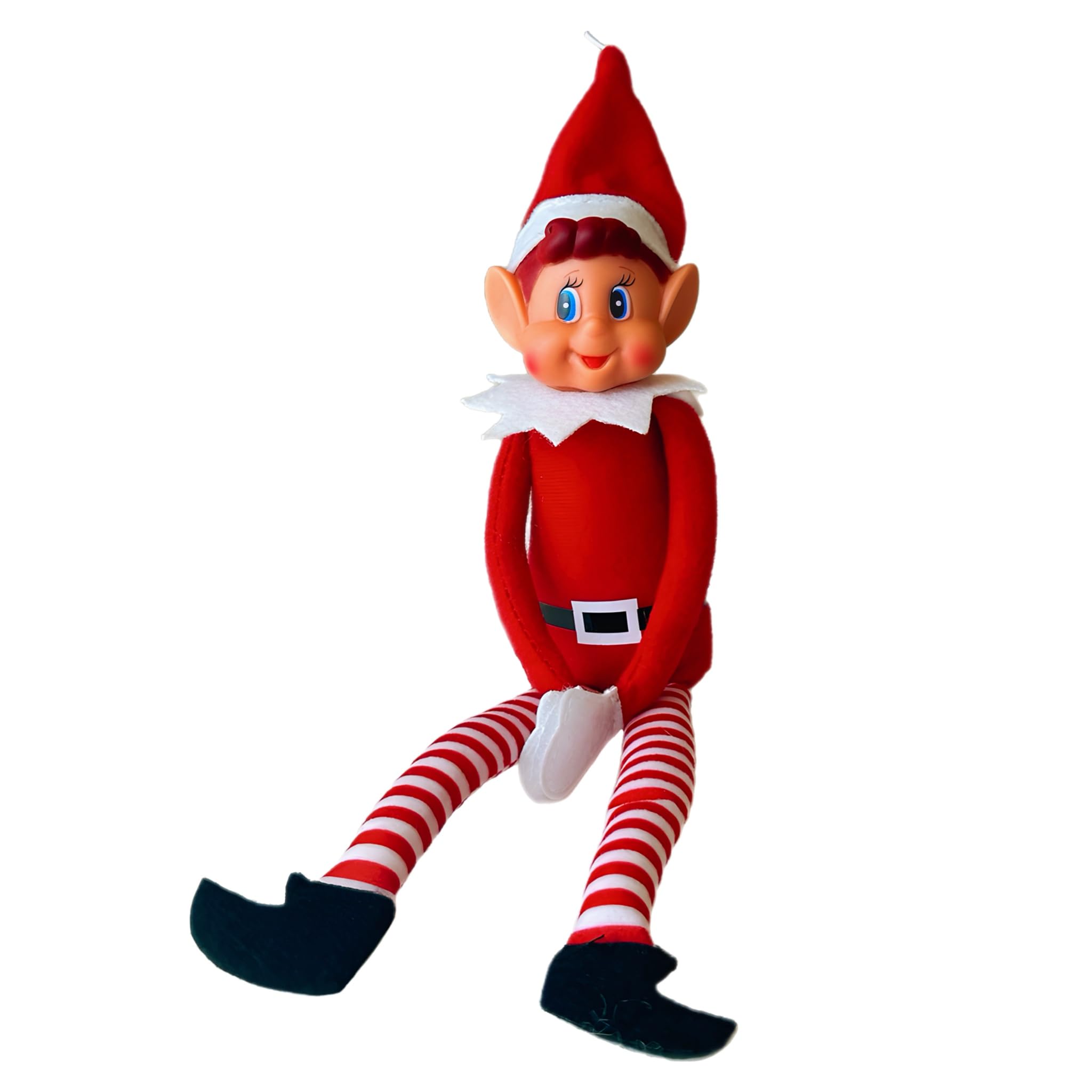GLOW Wholesale Elf Figure with Soft Body and Vinyl Face, Red