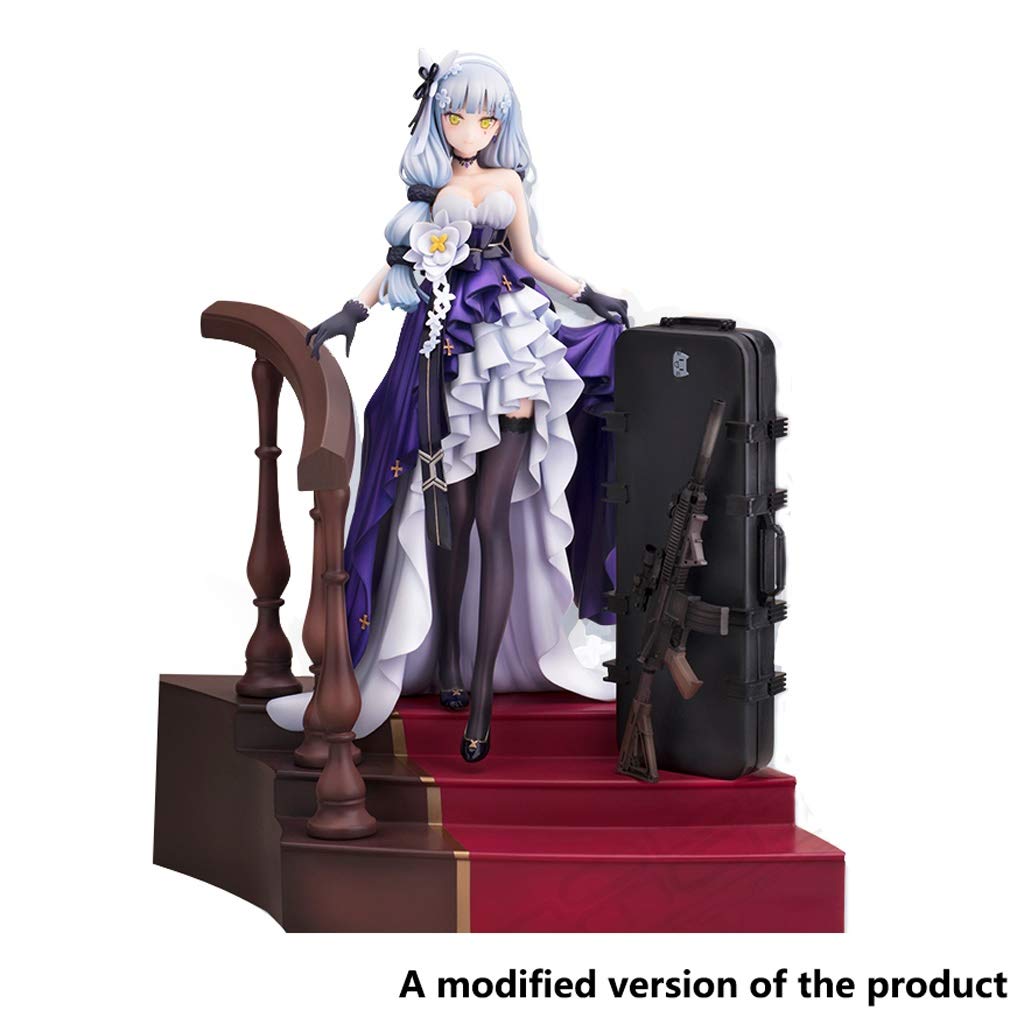 Huangyingui Girl's Frontline: HK416 Statue PVC Model - High 29CM（11.4Inches）