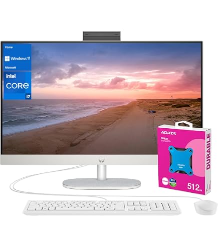 HP All-in-One PC Intel Core i7 8世代 WQHD Amazon.com: HP 27 i7 All in One Desktop, 27