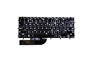 ANTWELON Replacement Laptop Keyboard Backlight for Dell XPS 15 9550 9560 9570 7590 P56F, inspiron 15 7558 7568, Precision M5510 5520 5530 US Layout