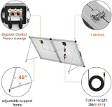 DOKIO 200W Foldable Portable Solar Panel with 20A Controller Kit view 4