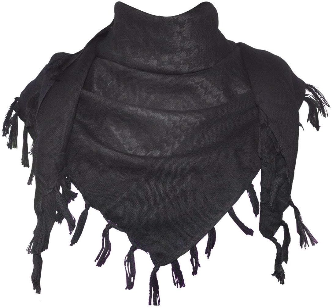MiaoMa Thicker outdoors 100% Cotton Military Shemagh Tactical Desert Keffiyeh Scarf Wrap