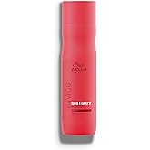 WELLA PROFESSIONALS Invigo Brilliance Shampoo for Coarse Colored Hair, Color Protection & Color Vibrancy