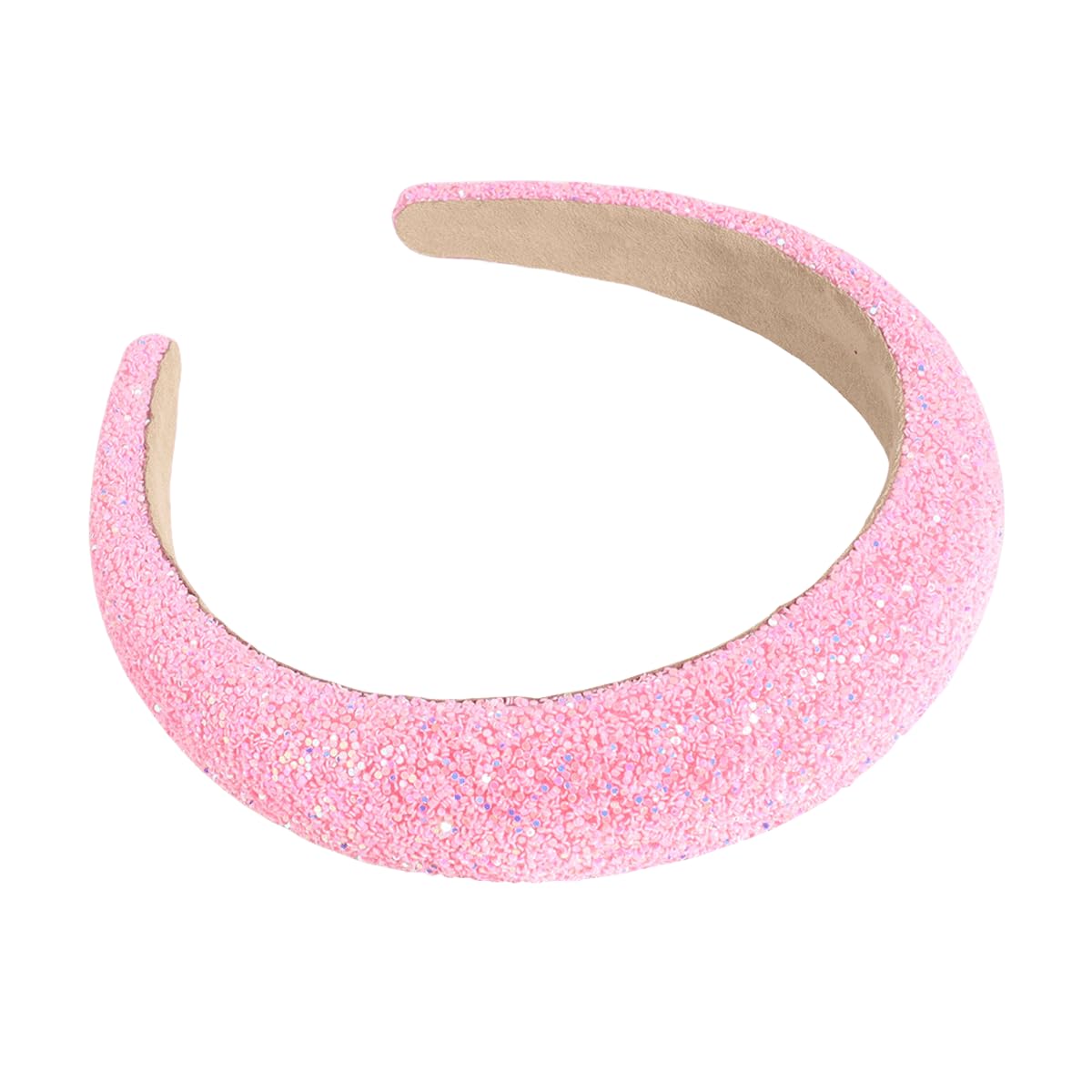 scicent Head Bands Adult Women Wide Rhinestone Headbands Glitter Padded Hair Accessories Crystal Embellished Pearls Hairband Elastic Headbands 16612 — image 1