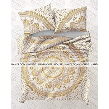 Amazon.com: Indian Duvet Doona Cover Comforter Mandala