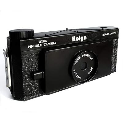 Holga 120 WPC Panoramic Pin Hole Camera Wide Format Film Lomo Camera Black