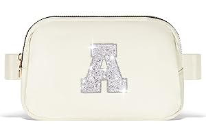 Uygafly Gifts for Teens Kids Daughter Sister Her - Birthday Gifts for 3 4 5 6 7 8 9 10 11 12 13 Year Old Girls,Fanny Pack Crossbody Bag Belt Bag Cute Trendy Stuff - White A,Cream