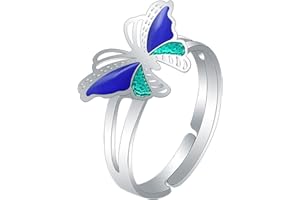 FOECBIR Mood Ring Color Rings Adjustable Size The Decorations