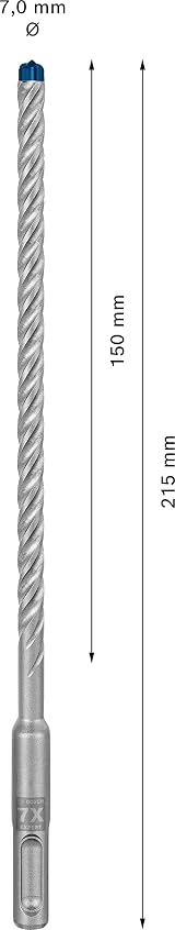 Bosch EXPERT SDS plus-7X Hammer Drill Bit 7 x 150 x 215 mm view 3