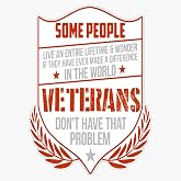 HOF Trading Veterans Vinyl Sticker Waterproof Decal Laptop Wall Window Bumper Sticker 5"