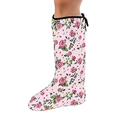 LedBack Pink Roses Cast Cover for Foot and Leg