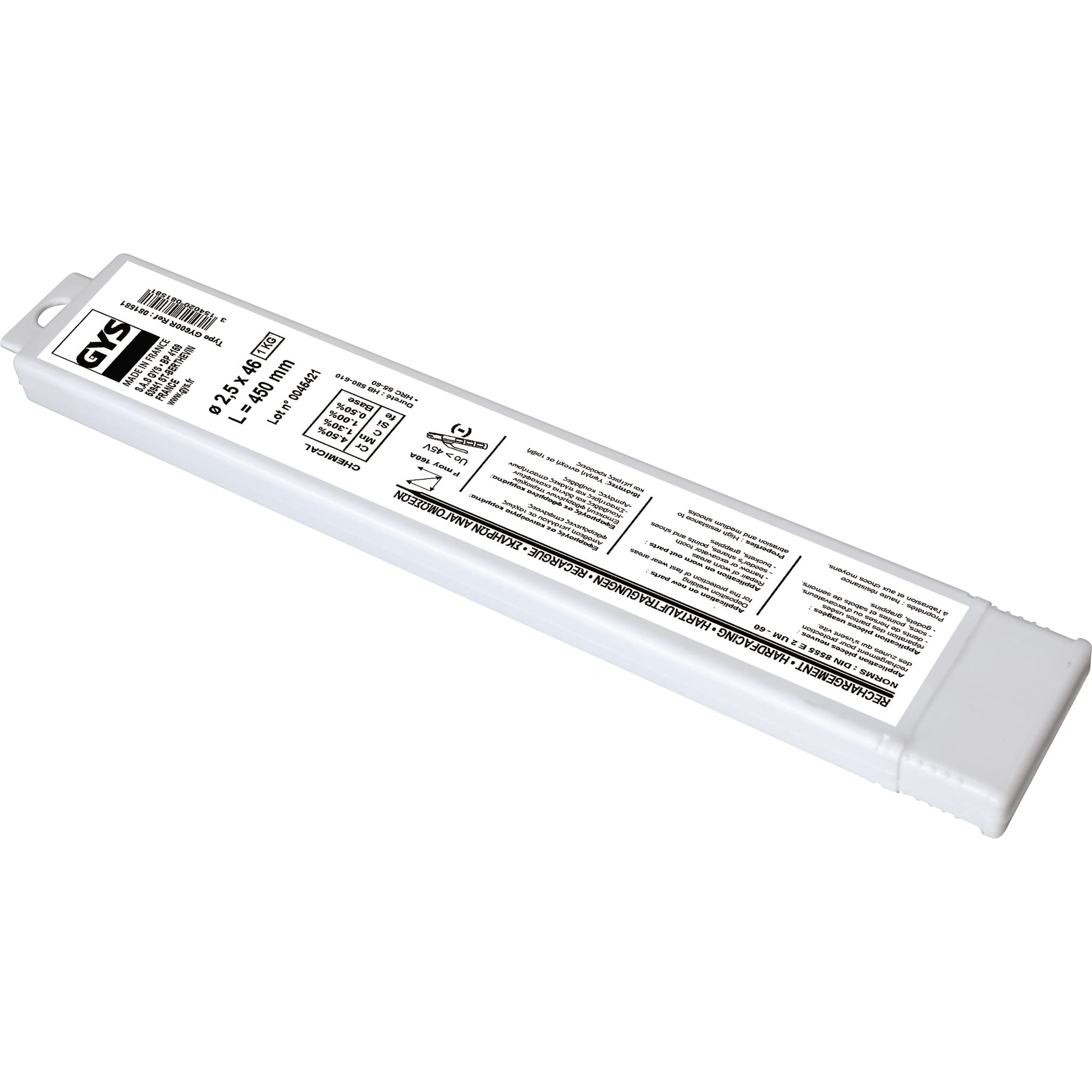 GYS 81543 46 HARDFACING ELECTRODES - 2.5 (BLISTER)