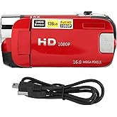 EIMSOAH Vintage Camcorder 16MP 1080P Digital Video Camera with 2.4 Inch Rotatable Screen 16X Zoom HD Recorder Fill Light for Teens Beginners Adults