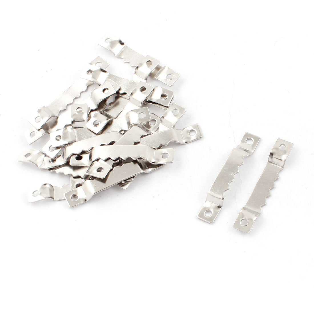 uxcell 20 Pcs Metal Saw Tooth Sawtooth Picture Frame Hanger 42mm x 7mm